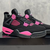 Mid Top Sneakers, Pink Colorway, Lace Up Design, Casual Gift for Sneaker Fans