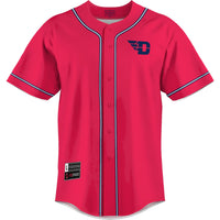 Dayton Flyers Lightweight Baseball Jersey - Red