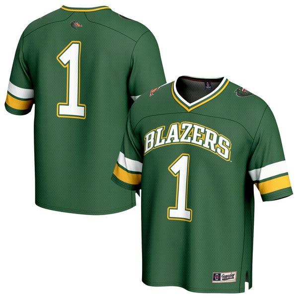 #1 UAB Blazers Lightweight Football Fashion Jersey - Green