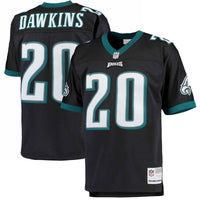 Philadelphia Eagles Brian Dawkins Black Big & Tall 2004 Retired Player Replica Jersey