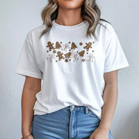 Adorable Christmas Cookie Graphic Tee, Gingerbread Man T-Shirt, Festive Holiday Season Shirt, Xmas Bakery Graphic Tee, Christmas Party Present
