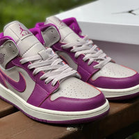 Sneakers, Purple White Colorway, Lace Up Design, Casual Gift for Sneaker Fans