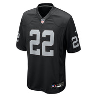 Las Vegas Raiders Eric Stokes Black Team Game Jersey