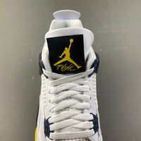 Low Top Sneakers, White Black Yellow Colorway, Lace Up Design, Casual Gift for Sneaker Fans