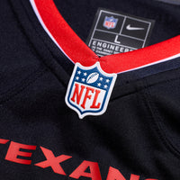 Houston Texans M.J. Stewart Navy Team Game Jersey