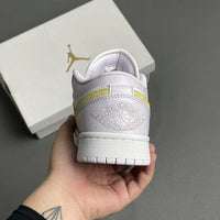 Retro Low Top Basketball Shoes, White Gray Colorway, Leather Footwear, Lace Up Design, Casual Gift for Shoe Lovers