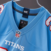 Tennessee Titans Jermaine Johnson II Light Blue Team Game Jersey
