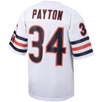 Chicago Bears Walter Payton White Big & Tall 1985 Retired Player Replica Jersey
