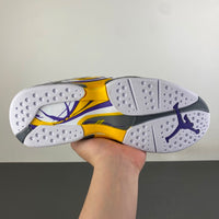 Retro Mid Top Sneakers, White Yellow Blue Colorway, Lace Up Design, Casual Gift for Sneaker Fans