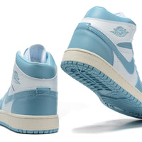Sneakers, Blue White Colorway, Lace Up Design, Casual Gift for Sneaker Fans