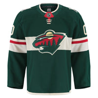 Minnesota Wild Green Home Authentic Pro Custom Jersey
