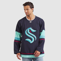 Seattle Kraken Deep Sea Blue Home Premium Jersey