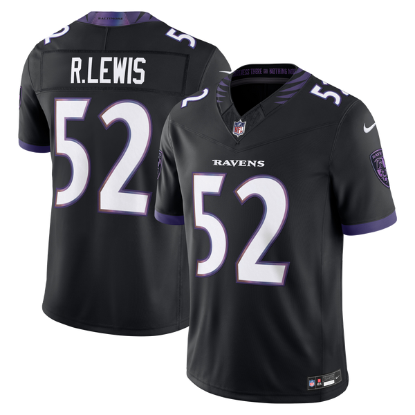 Baltimore Ravens Ray Lewis Black Alternate Stitched Retired Player Limited Jersey