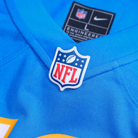 Los Angeles Chargers Mekhi Becton Powder Blue Team Game Jersey