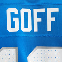 Detroit Lions Jared Goff Blue Game Jersey
