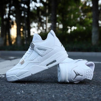 Low Top Sneakers, White Colorway, Lace Up Design, Casual Gift for Sneaker Fans