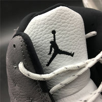 Sneakers, White Gray Colorway, Lace Up Design, Casual Gift for Sneaker Fans