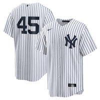 New York Yankees Gerrit Cole White Home Replica Player Name Jersey