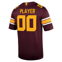 Minnesota Golden Gophers NIL Pick-A-Player Football Game Jersey - Maroon