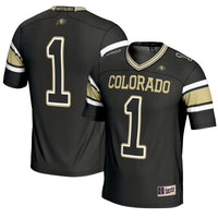 #1 Colorado Buffaloes Endzone Football Jersey - Black