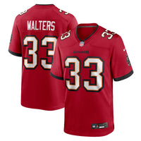 Tampa Bay Buccaneers Silas Walters Red Team Game Jersey