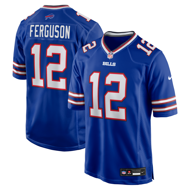Buffalo Bills Joe Ferguson Royal Game Retired Player Jersey