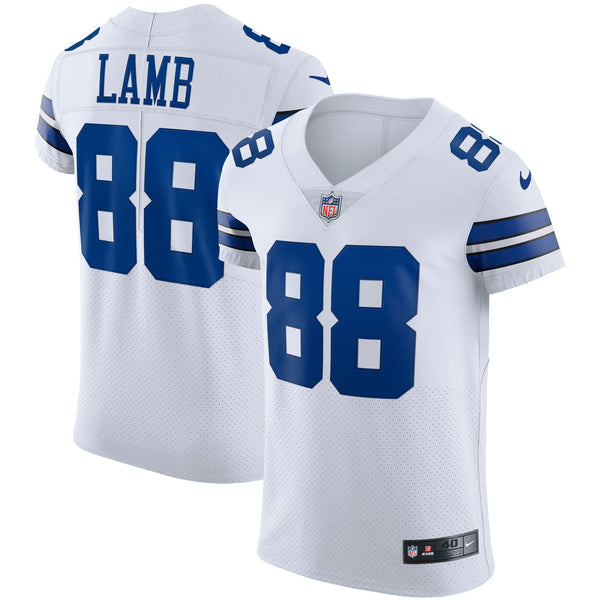 Dallas Cowboys CeeDee Lamb White Elite Jersey