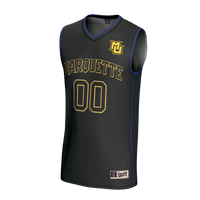 Marquette Golden Eagles Lightweight Collegiate Basketball NIL Pick-A-Player Fashion Jersey - Black