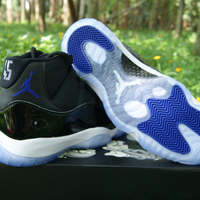 Sneakers, Black Blue Colorway, Lace Up Design, Casual Gift for Sneaker Fans