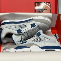 Sneakers, Blue White Colorway, Lace Up Design, Casual Gift for Sneaker Fans