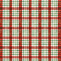 Watercolor Christmas Wrapping Paper Roll, Red and Green Plaid Wrapping Paper, Festive Holiday Gift Wrap, Winter Birthday Present Supplies