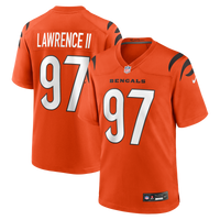 Cincinnati Bengals Dexter Lawrence II Orange Game Jersey