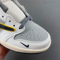 Low Top Sneakers, Silver White Colorway, Reverse Hook Design, Lace Up Design, Casual Gift for Sneaker Fans