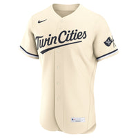 Minnesota Twins Cream Alternate Authentic Jersey