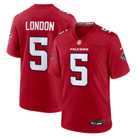 Atlanta Falcons Drake London Red Game Jersey