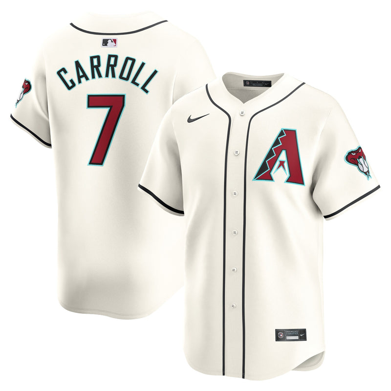Arizona Diamondbacks Corbin Carroll White Home Limited Player Jersey