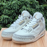 Low Top Sneakers, White Gray Colorway, Lace Up Design, Casual Gift for Sneaker Fans
