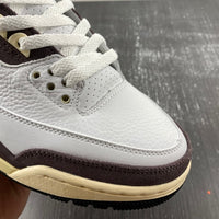 Low Top Sneakers, White Brown Colorway, Lace Up Design, Casual Gift for Sneaker Fans