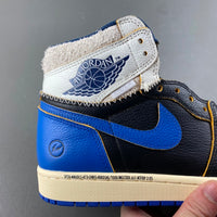 High Top Sneakers, Blue White Black Purple Colorway, Lace Up Design, Casual Gift for Sneaker Fans