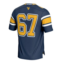 #1 West Virginia Mountaineers Football Jersey - Navy