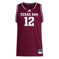#12 Maroon Texas A&M Aggies Replica Swingman Jersey