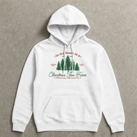 In My Heart Est 1989 Graphic Sweatshirt, Christmas Tree Farm Hoodie, Retro Holiday Tree Hoodie, Comfy Winter Hooded Sweatshirt