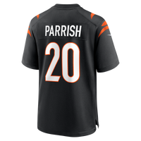 Cincinnati Bengals Lemar Parrish Black Team Retired Game Jersey