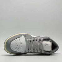 Retro Low Top Sneakers, Gray Colorway, Lace Up Design, Casual Gift for Sneaker Fans