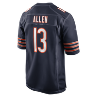 Chicago Bears Keenan Allen Navy Team Game Jersey