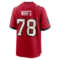 Tampa Bay Buccaneers Tristan Wirfs Red Player Game Jersey