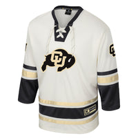 Colorado Buffaloes Puck Proud Fashion Hockey Jersey - Cream