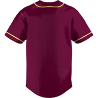 Central Michigan Chippewas Lightweight Baseball Jersey - Maroon