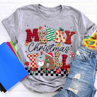 Southern Holiday Graphic Tee, Merry Christmas Y'all T-Shirt, Retro Country Xmas Shirt, Humorous Christmas Party T-Shirt, Winter Holiday Present