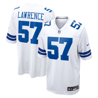 Dallas Cowboys Malachi Lawrence White Game Jersey